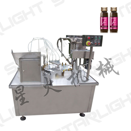 10ml 口服液灌裝軋蓋一體機