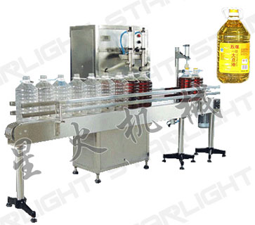 雙頭半自動大豆油灌裝機